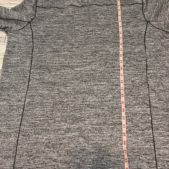 Swiss Tech Designer Long Sleeve 1/4 Zip Gray Pullover Sweater Mens Large(42-44) - Picture 3 of 11